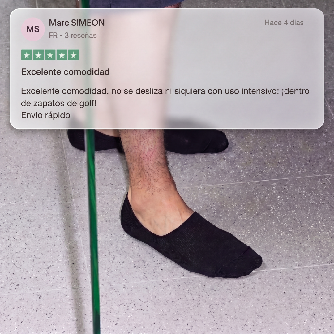 Calcetines Invisibles Komfort — Pack de 5 Pares